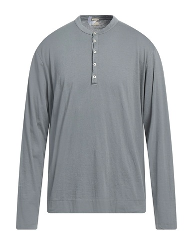 MASSIMO ALBA T-shirt Grigio 92% Cotone, 8% Cachemire