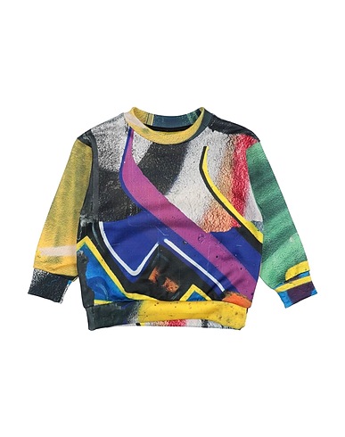 M'A KIDS Sweatshirt Gelb 51% Recyceltes Polyester, 49% Organische Baumwolle