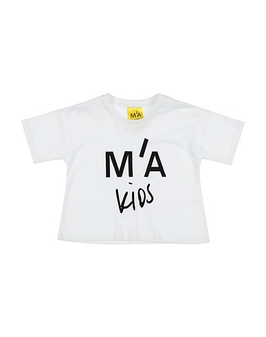 M'A KIDS T-shirt White 100% Cotton