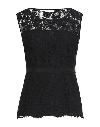 SEVENTY VENEZIA Top Black 40% Cotton, 40% Viscose, 20% Polyamide