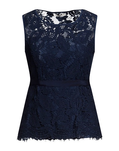 SEVENTY VENEZIA Top Navy 40% Cotton, 40% Viscose, 20% Polyamide