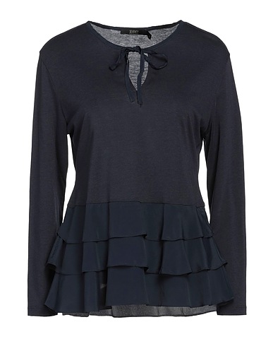 SEVENTY VENEZIA Top Midnight blue 67% Lyocell, 33% Cotton, Acetate, Silk