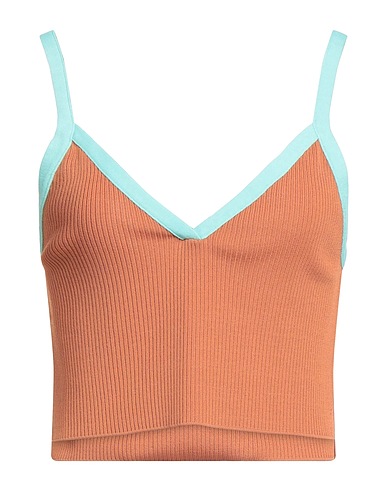 SEVENTY VENEZIA Top Camel 80% Viscose, 20% Polyamide