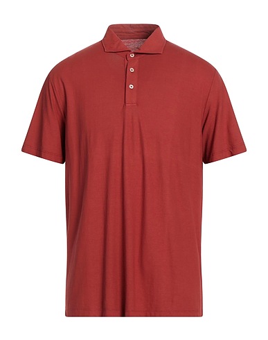 ALTEA Polo shirt Rust 100% Cotton