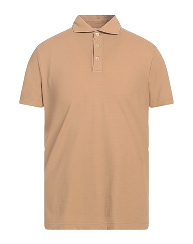ALTEA Polo shirt Camel 100% Cotton