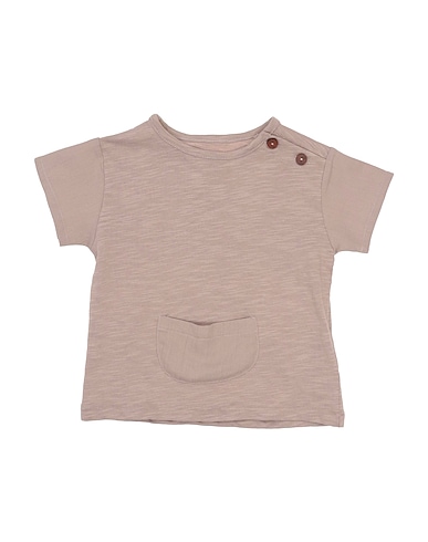PLAY UP T-shirt Light brown 70% Organic cotton, 30% Cotton
