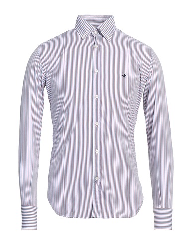 BROOKSFIELD Striped shirt Red 100% Cotton