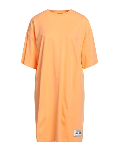 NA-KD Short dress Apricot 100% Cotton