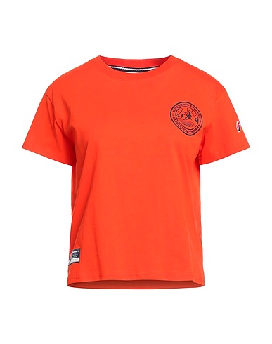 SUPERDRY T-shirt Orange 100% Cotton