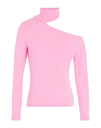 8 by YOOX T-shirt VISCOSE CUT-OUT L/SLEEVE TOP
 Rose 95% Viscose, 5% Élasthanne