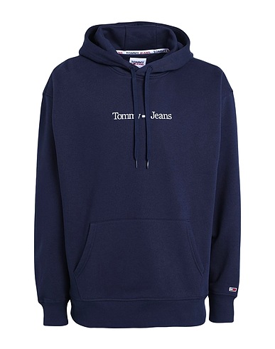TOMMY JEANS Hoodie Nachtblau 60% Baumwolle, 40% Polyester