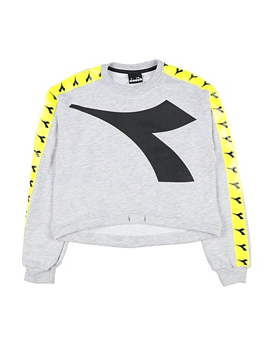 DIADORA Sweatshirt Grey 100% Cotton