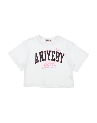 ANIYE BY T-shirt Bianco 100% Cotone