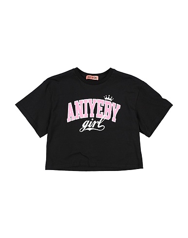 ANIYE BY T-shirt Black 100% Cotton