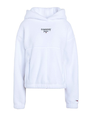 TOMMY JEANS Felpa Bianco 100% Poliestere