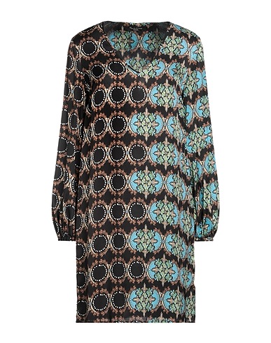 MANILA GRACE Short dress Black 100% Viscose