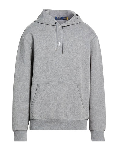 POLO RALPH LAUREN Felpa Grigio 66% Cotone, 34% Poliestere riciclato