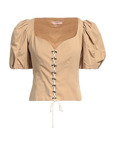 TWINSET Top Sand 100% Cotton