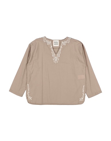 DOUUOD Top Beige 100% Cotton