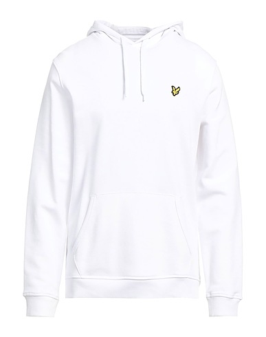 LYLE & SCOTT Hooded sweatshirt VINTAGE White 100% Organic cotton