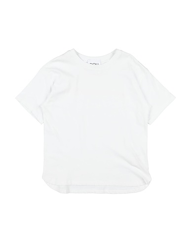 DOUUOD T-shirt Bianco 100% Cotone