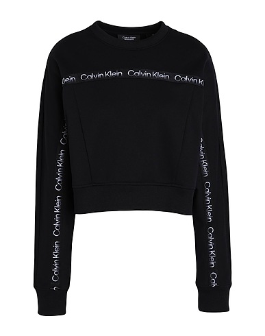 CALVIN KLEIN PERFORMANCE Felpa Nero 100% Poliestere