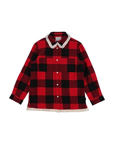 WOOLRICH Patterned shirt Red 100% Cotton