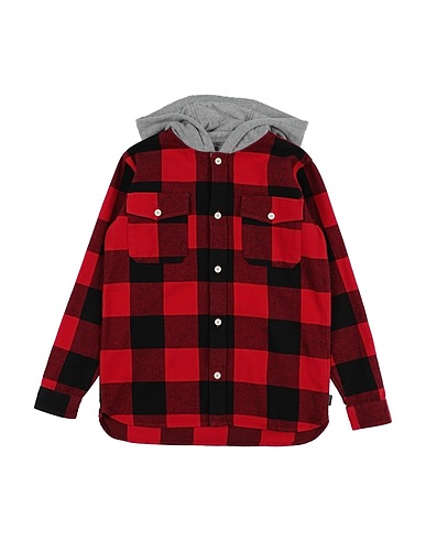 WOOLRICH Patterned shirt Red 100% Cotton