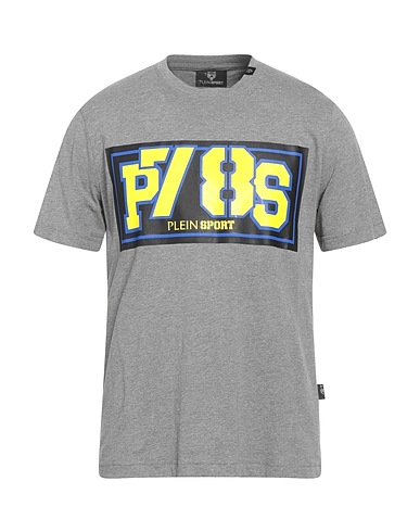 PLEIN SPORT T-shirt Grey 100% Cotton