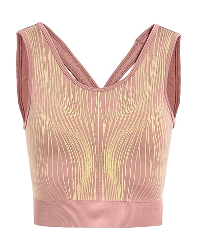 NIKE Crop top Nike Yoga Dri-FIT Advance Women's Crop Top
 Blush 67% Polyester, 28% Nylon, 5% Elastane