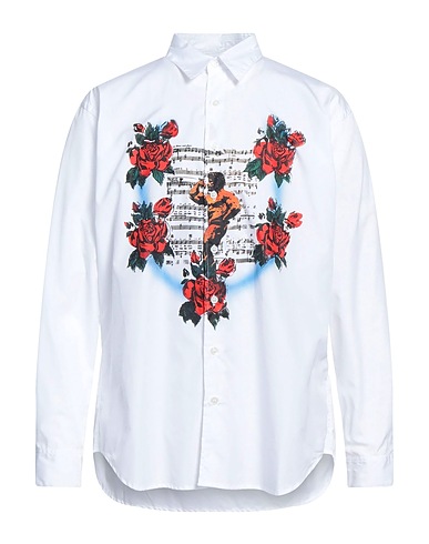 SUE CLOWES x JOHN MOORE REIMAGINED Camicie Bianco 100% Cotone