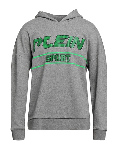 PLEIN SPORT Sudadera Gris 52% Algodón, 48% Poliéster