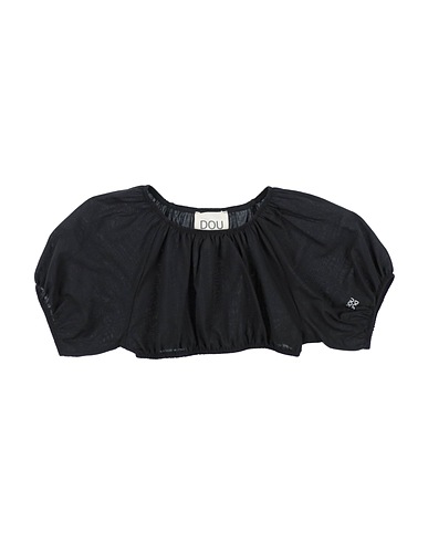 DOUUOD Top Black 100% Cotton