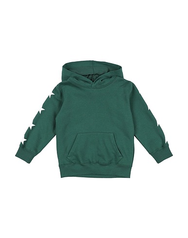 GOLDEN GOOSE Sweatshirt Green 80% Cotton, 20% Polyester, Elastane