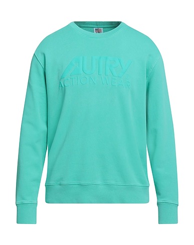 AUTRY スウェット ターコイズブルー コットン 100%