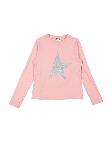 GOLDEN GOOSE T-shirt Pink 100% Cotton