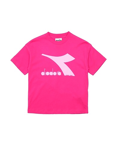 DIADORA T-Shirt Fuchsia 100% Baumwolle