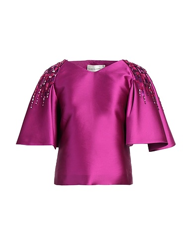 ALBERTA FERRETTI トップス モーブ ポリエステル 85% / シルク 15%