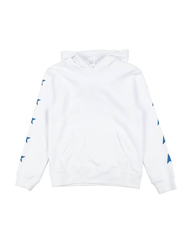 GOLDEN GOOSE Hooded track jacket 80% Cotton, 20% Polyester, Elastane