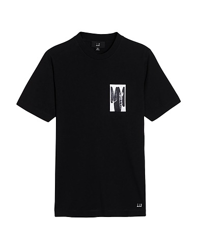 DUNHILL T-shirt Black 100% Cotton