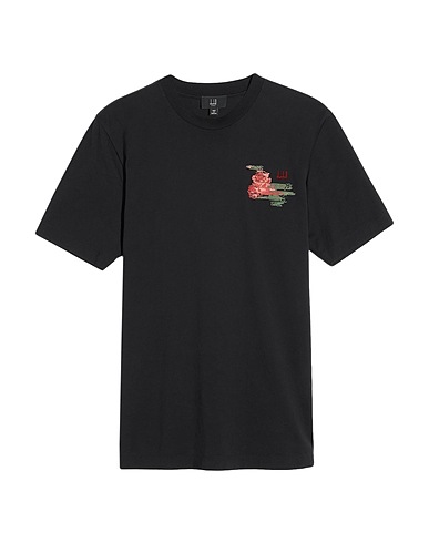 DUNHILL T-shirt Black 100% Cotton