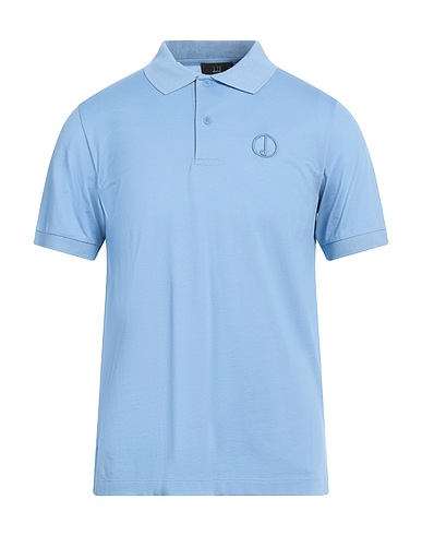 DUNHILL Poloshirt Hellblau 100% Baumwolle