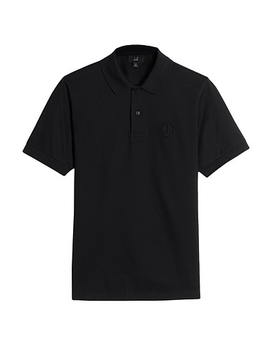 DUNHILL Polo shirt Black 100% Cotton