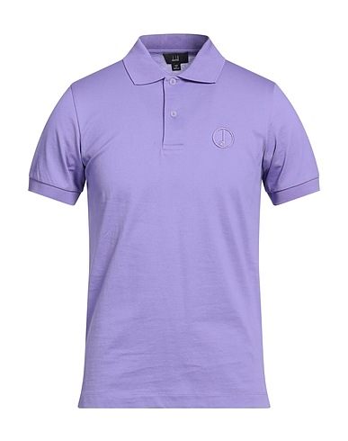 DUNHILL Polo shirt Purple 100% Cotton