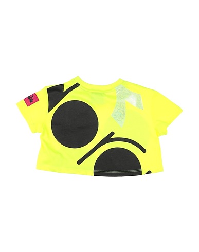 DIADORA T-shirt Verde lime 50% Cotone, 50% Poliestere