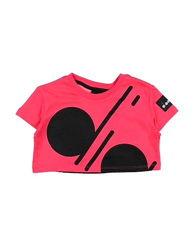 DIADORA T-shirt Fucsia 50% Cotone, 50% Poliestere