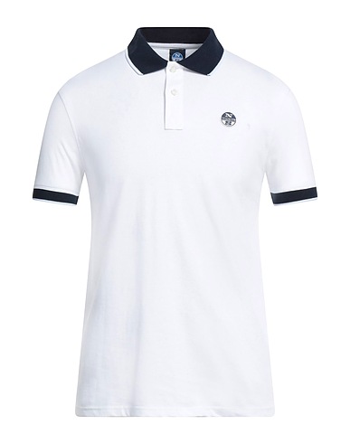 NORTH SAILS Polo Bianco 94% Cotone, 6% Elastan