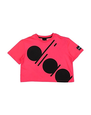 DIADORA T-shirt Fucsia 50% Cotone, 50% Poliestere