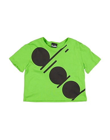 DIADORA T-shirt Verde 50% Cotone, 50% Poliestere
