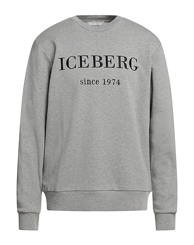 ICEBERG Sweatshirt Grau 100% Baumwolle, Polyester